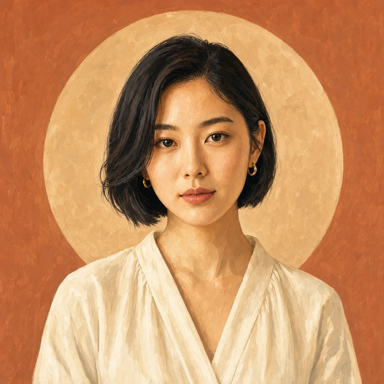 编辑水粉人像